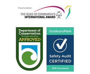 safety and accreditation logos Escape Adventurous Journeys